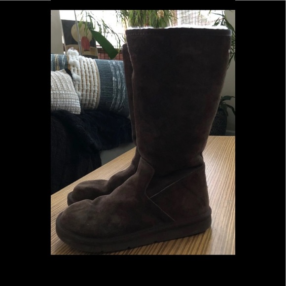 Tall Brown Ugg Sunset III tall chocolate brown - Picture 1 of 8